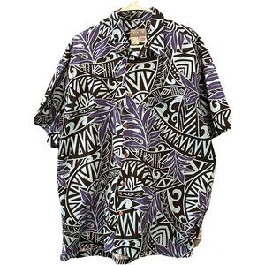 High Seas Trading  Co  Hawaiian Shirt Men’s XXL Cotton Made In USA